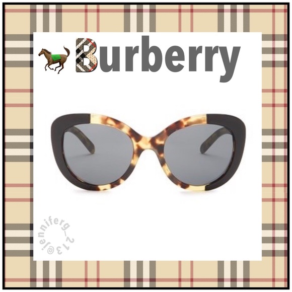 BURBERRY 54mm BUTTERFLY SUNGLASSES in HAVANA - Picture 12 of 12